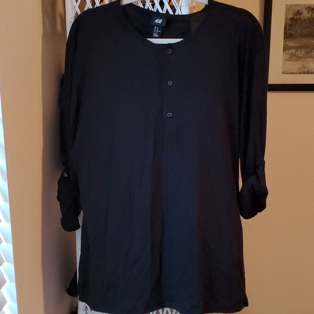 Long sleeve cotton shirt